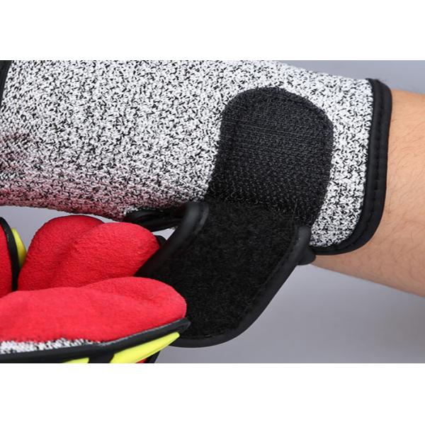 TPR Anti Impact Gloves Unisex Gender , Workplace Heavy Duty Mechanic Gloves