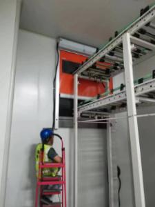 High performance Small Fast Roller Shutter Door For Logistics Conveyor Belts