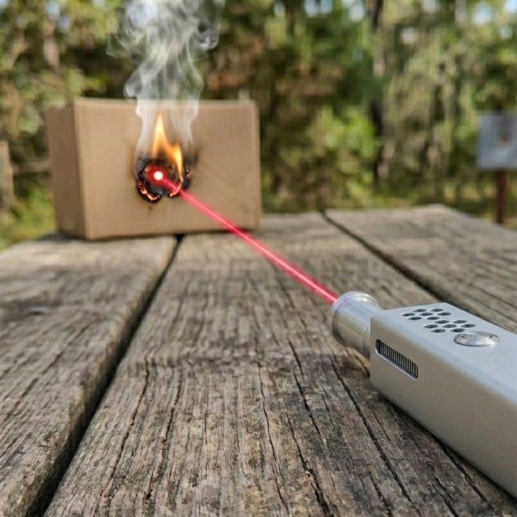 70W Portable Fiber Laser Igniter with Dual Cooling & USB-C Charging