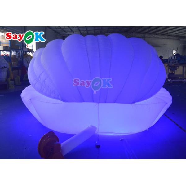 ткани Оксфорда раковины этапа СИД 4m Seashell приведенный гигантской раздувной раздувной для партии