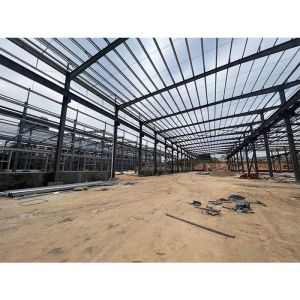 Lightweight Steel Frame Metal Building Kits for Easy Assembly of Prefabricated Warehouses Garages Sheds and Industrial Plants