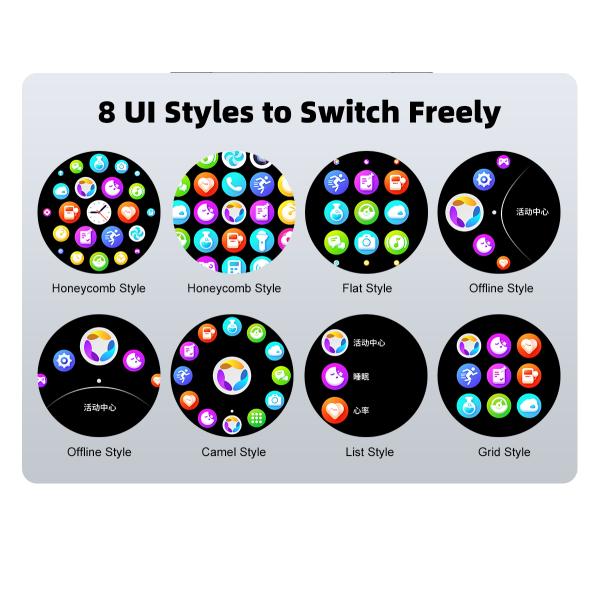 Fitness Tracking TWS Smart Watch Activity Monitoring 1.43 Inch Touch Screen Watch