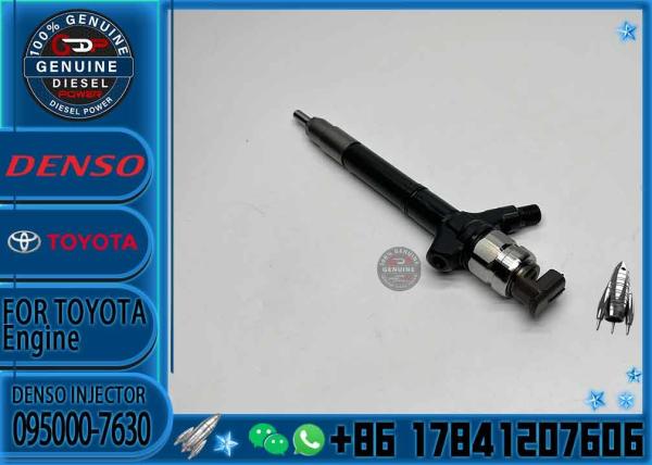 inyector de alta presión de la inyección del motor de la bomba del motor 23670-0R170 del inyector 095000-7630 del motor del combustible diesel 095000-7630
