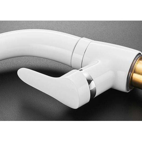 CE Pull Out Kitchen All Copper Washroom Basin Faucet