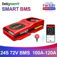 Daly 24S 120A Bms Para Li-On E-Bike Lifepo4 Bateria Pack Bms Com Ventilador