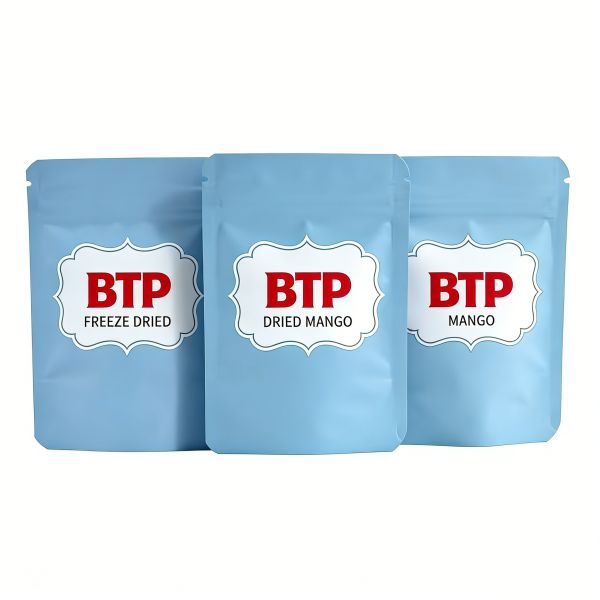 Wholesale Custom Digital Printed Plastic Zipper Food Packaging Low MOQ Aluminum Foil Laminated Stand up Pouch