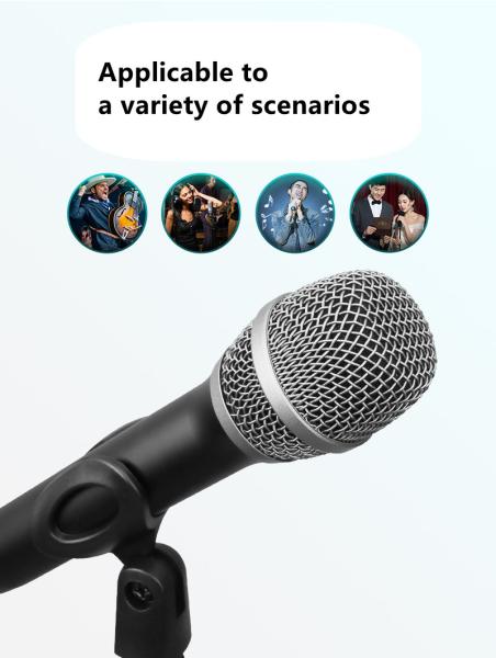 176g Handheld Studio Condenser Microphone For Vocals 3mA CE ROHS