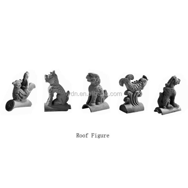 6% Absorción de agua Tejas de techo de arcilla asiática sin glaseado Impermeabilización asequible