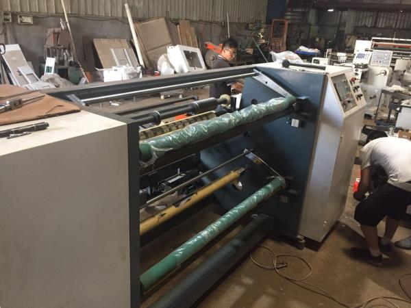 Kraft Jumbo Paper Slitting Rewinding Machine With Round Knife