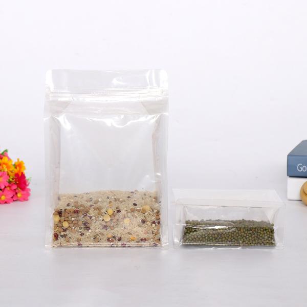 Plastic Zip Lock 800g Flat Bottom Gusset Bags