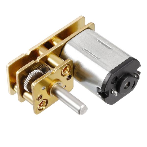 Микроредуктор низкоскоростной двигатель JGA12-N20 6V 10-1500RPM 12mm 12v Dc Геймерный двигатель D вал