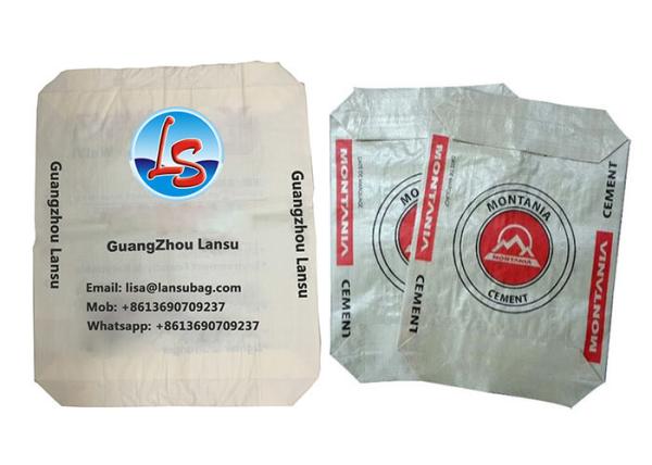 Durable Waterproof Block Bottom Valve Bag 300mm - 600mm Width 75 GSM