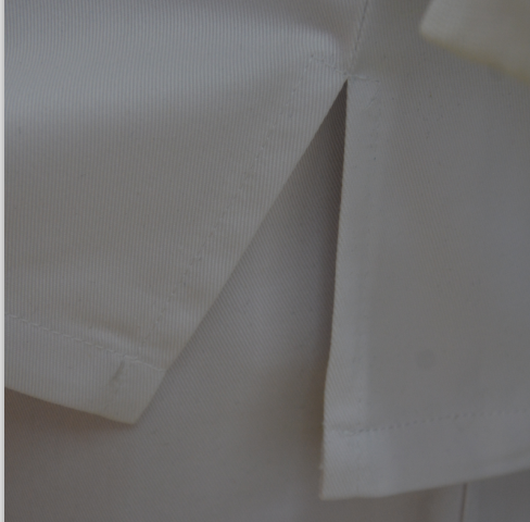 Breathable Soft Custom Work Shirts Long Sleeve Fluroscent Yellow / White Color
