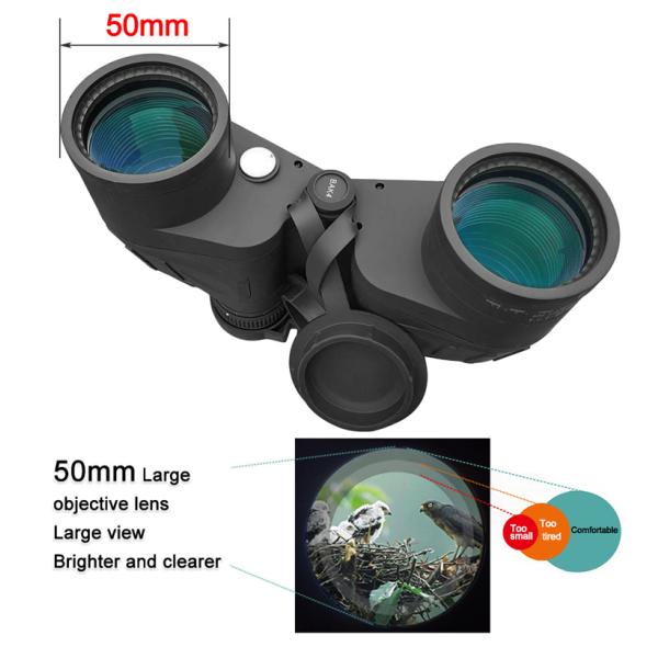 7x50 Hot Sale FMC Optics Military Night Vision Waterproof Bak4 Binoculars Telescopio