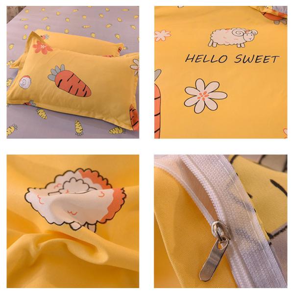 Simple mode taille personnalisée lit floraux ensemble 2-2,5 kg poids plante design floraux