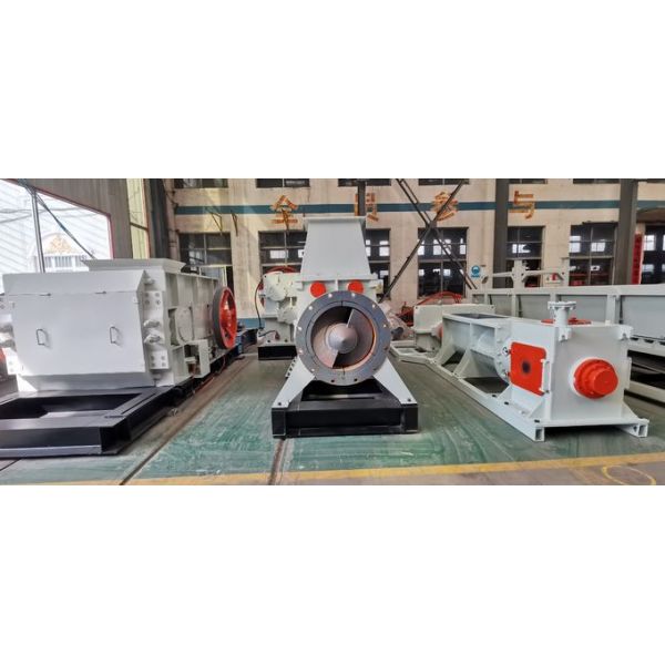 CE ISO Certified Brick Plant Machine SJJ3600*420 Extruding Mixer Developed for Fired Clay Brick Making Plant Delivering Brick Production