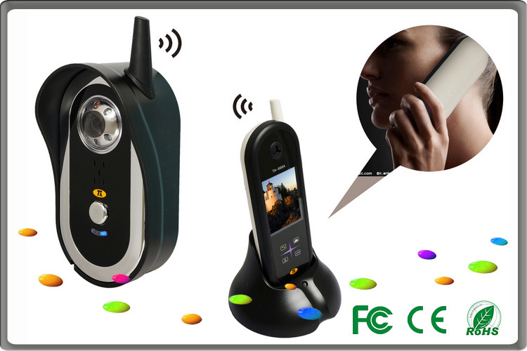 smart villa intercom system , wireless video intercom doorbell with HD tamper alarm