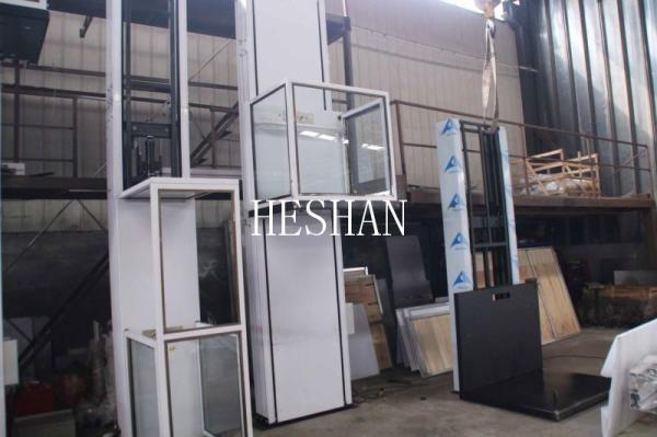 Electric Disabled Wheelchair Lift Hydraulic Vertical Stair Elevator For Home