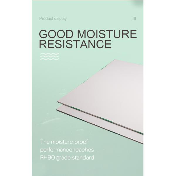 Белое лоснистое прокатанное доказательство дыма доказательства прессформы потолка PVC водоустойчивое