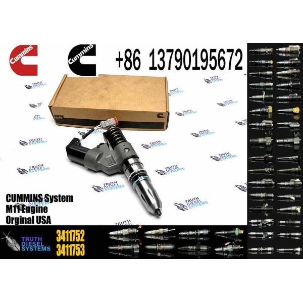 Spot Goods Fuel Injector 3406604 3064881 4026222 3411752 3084589 for Cummins M11 ISM11 QSM11 Diesel Engine Spare Parts