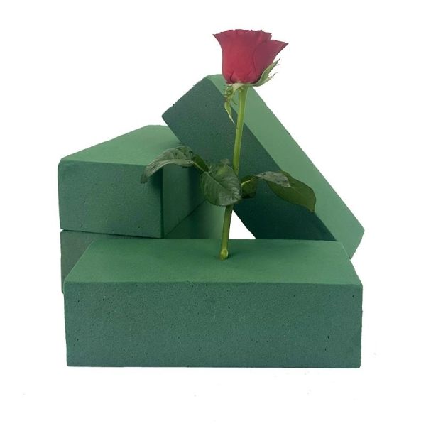 Green Wet Floral Foam Blocks 20kg/M3-30kg/M3 Flower Wet Foam Bricks High Absorption