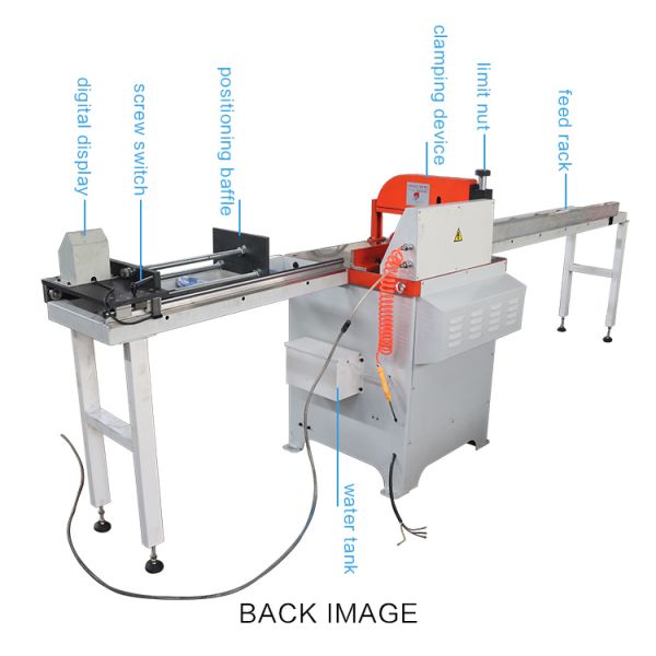 XS-455AL Pneumatic Aluminum Cutting Machine Aluminum Alloy Cutting Machine for 45 Degree