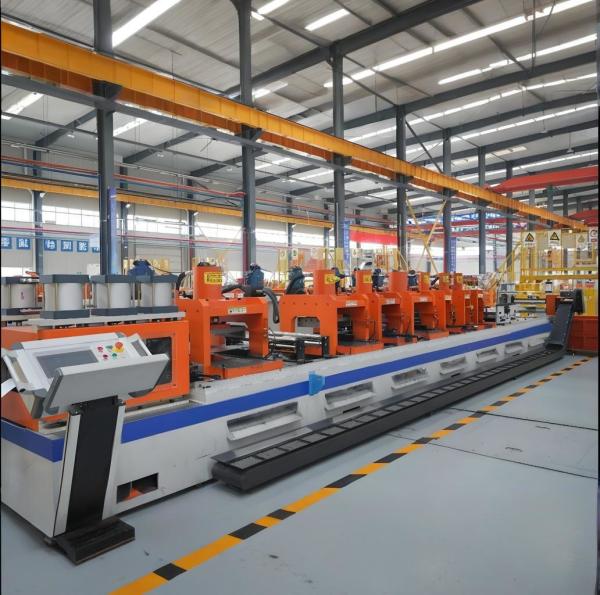 Customized Automatic Roll Forming Machine 8000mm 10kw Seismic Production Line