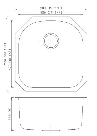 Почищенный щеткой кухонной раковины шара нержавеющей стали шар одиночной одиночный для легкой функциональности