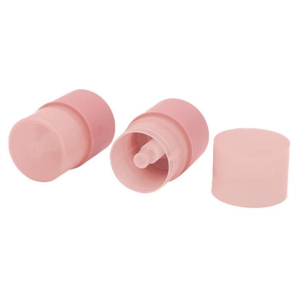 15ml 30ml custom logo lip gloss tube soft polyethylene empty squeeze container with crystal head lip balm lip oil