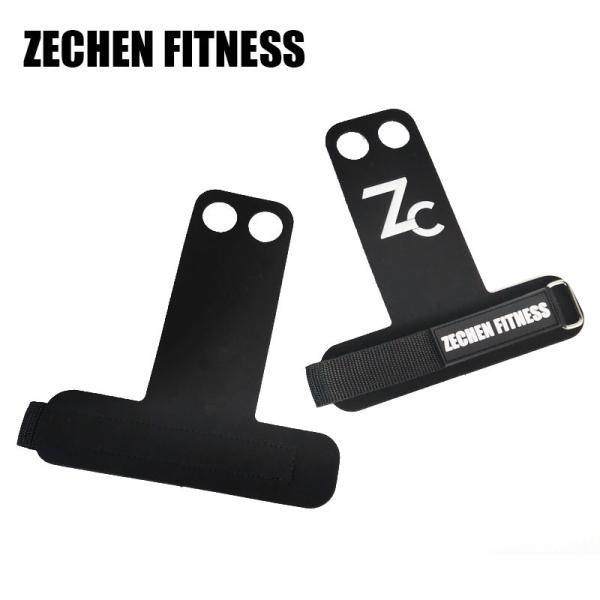 3 Mm Crossfit Hand Grips 2 Hole Black Suede Microfiber LeatherGymnastics Palm Protect