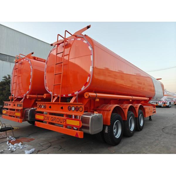 42000L 45000L 50000L Fuel Trailer Petrol Tanker Oil Tank Trailer Manufacture Sales
