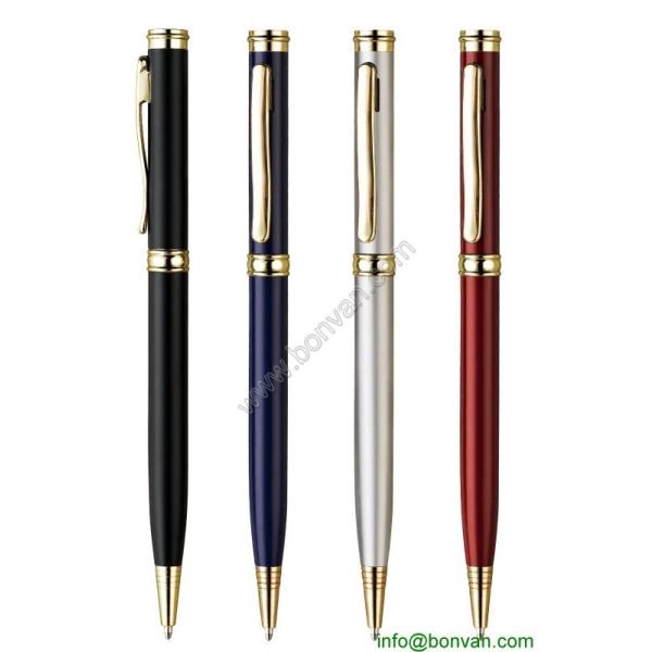 advertising metal ball pen with logo printing,printed hotel pen