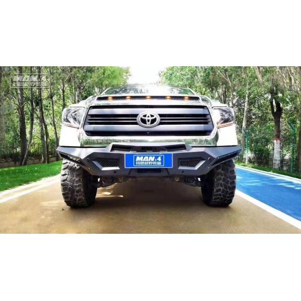 Q235 Winch Toyota Tundra Front Bull Bar Black Powder Coating
