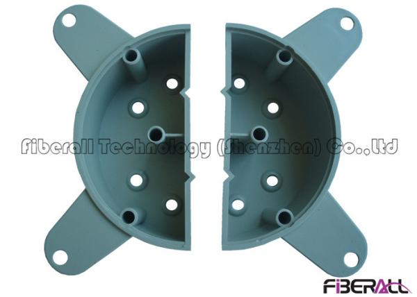 Grey Fiber Storage Tray And Winding Wheel With Two Ears For Fiber Termination Box