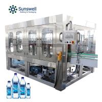 Chaîne de production minérale à grande vitesse complètement automatique de la machine de remplissage de l'eau SUS304