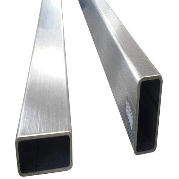 301L 201 Mirror Polished Stainless Steel Pipe ASTM JIS Steel Rectangular Tube