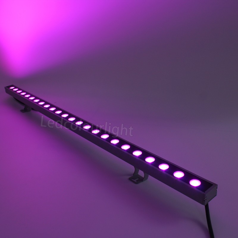 DMX512 Control LED Wall Washer Lights DC24V 24W IP66 for Building Facade
