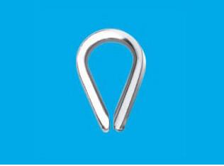 STAINLESS STEEL THIMBLE DIN FORM B