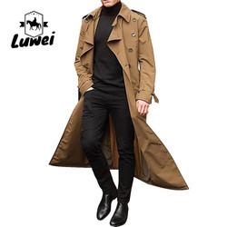 2022 Moda Plus Size Roupa de Outro Chaqueta Hombre Utilidade Palto Trench Cardigan masculino Windbreaker Jaqueta masculina