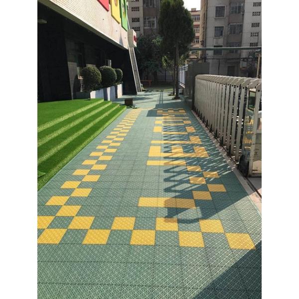No Sharp Edge Kids Interlocking Floor Mats No Heavy Metals Low Maintenance