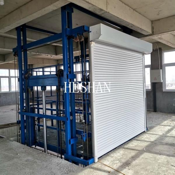 3000kg Wall Mounted Cargo Lift Warehouse Heavy Goods Lift Elevator