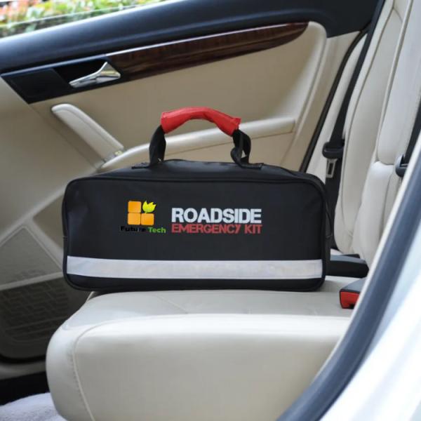 500 Amp Jumper Cable Automotive First Aid Kit with CE & ISO 13485 Certification and 3-Year Shelf Life