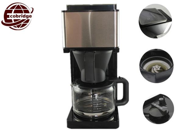 High quality Custom  Automatic Grinder Function 1.25L 10cup  Household Coffee Makers