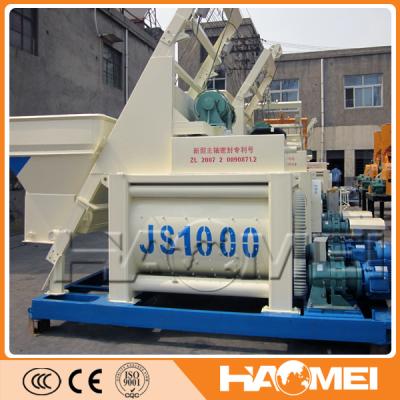 Simple Operation concrete mix machine JS1000 for Sale