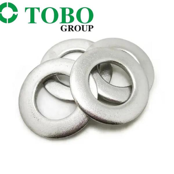 China Factory Zinc Plated Round Flat Washer M1.3 M2 M4 M5 M6 M8 For 304 316