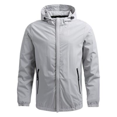 100% Polyester Pandex Outdoor Windbreaker Jacket Thin Fall Jacket
