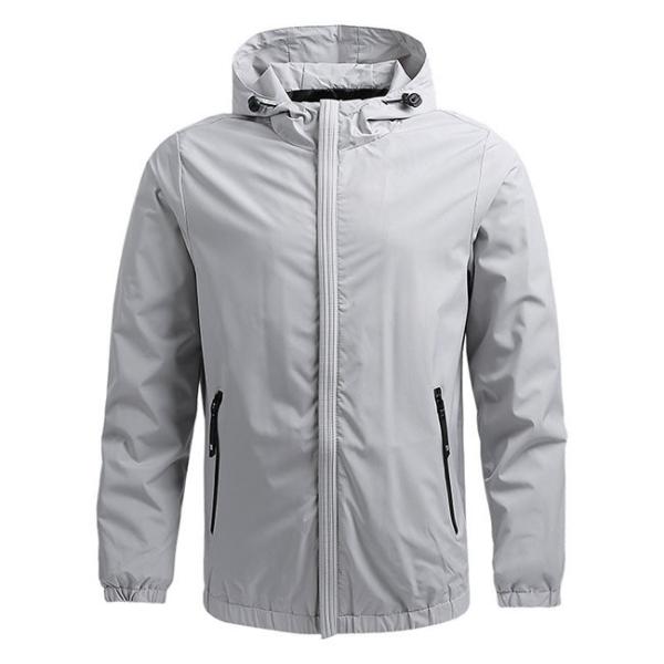 100% Polyester Pandex Outdoor Windbreaker Jacket Thin Fall Jacket