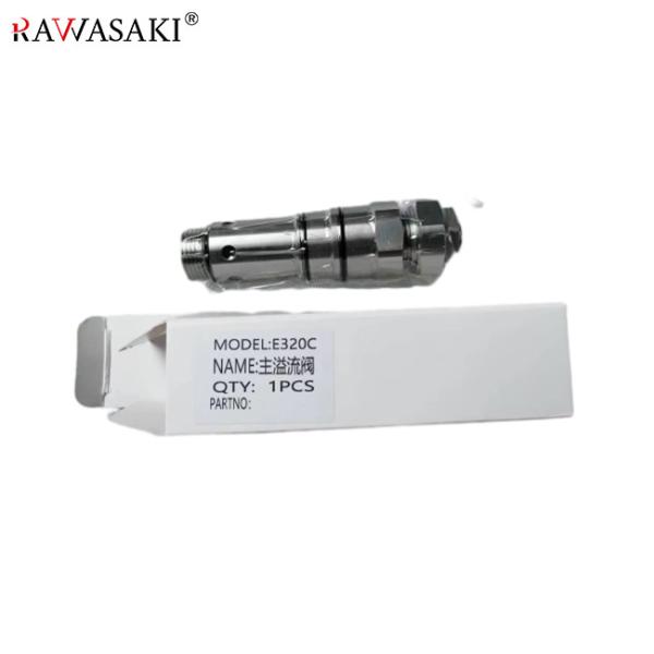 E320C E320B Main Relief Valve For  Excavator Parts