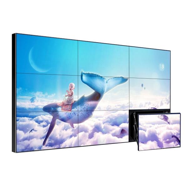 Portable Lcd Video Wall 2x2 3x3 Indoor Ultra Narrow Bezel Tv 3.5mm 3x4 Monitor 65