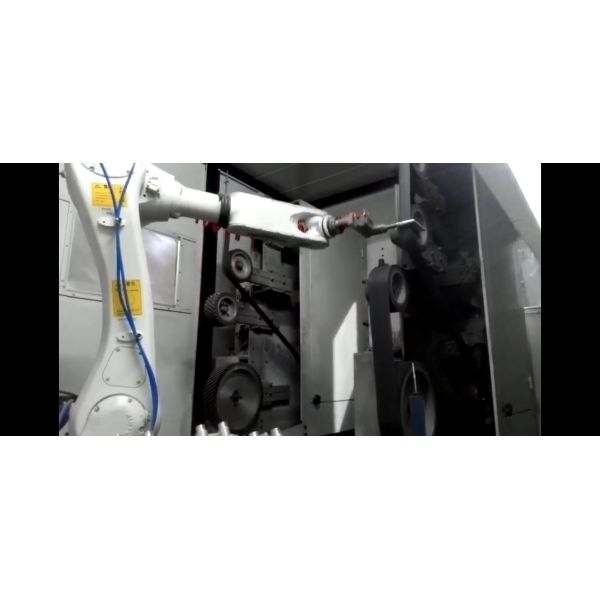 Zinc Alloy Robot Grinding Machine with Grinding Wheel Speed 200-3000